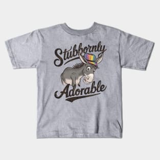 Mule Stubbornly Adorable Kids T-Shirt